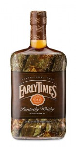 EARLY TIMES HUNTER'S EDITION CAMOUFLAGE BOTTLE